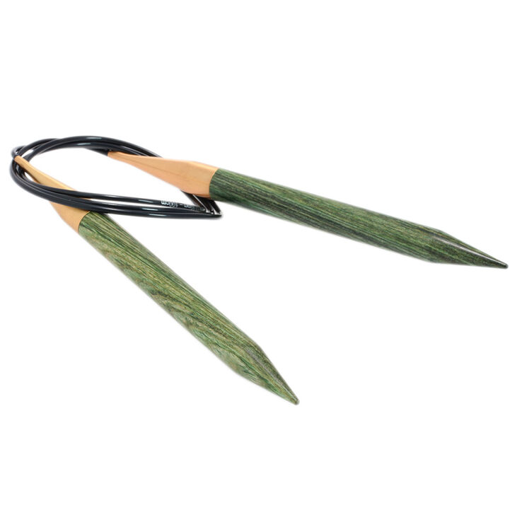 Lana Grossa Rondbreinaalden Designer Hout Signal dikte 12,0/100cm