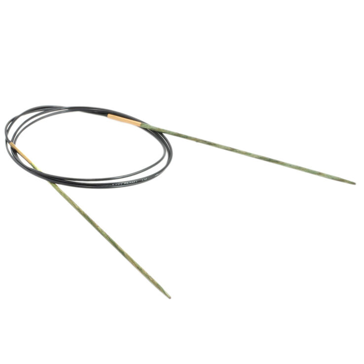 Lana Grossa Rondbreinaalden Designer Hout Signal dikte 2,0/100cm