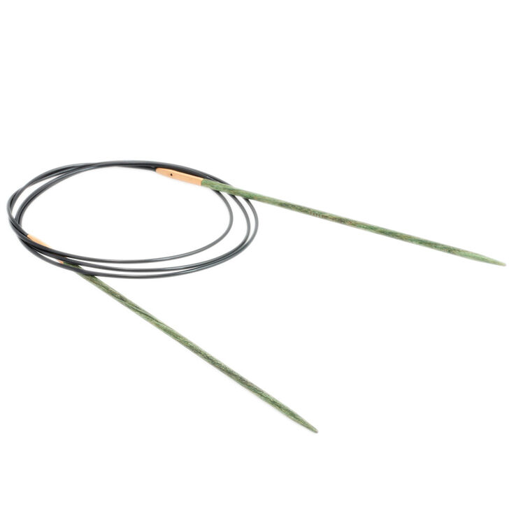 Lana Grossa Rondbreinaalden Designer Hout Signal dikte 2,5/100cm
