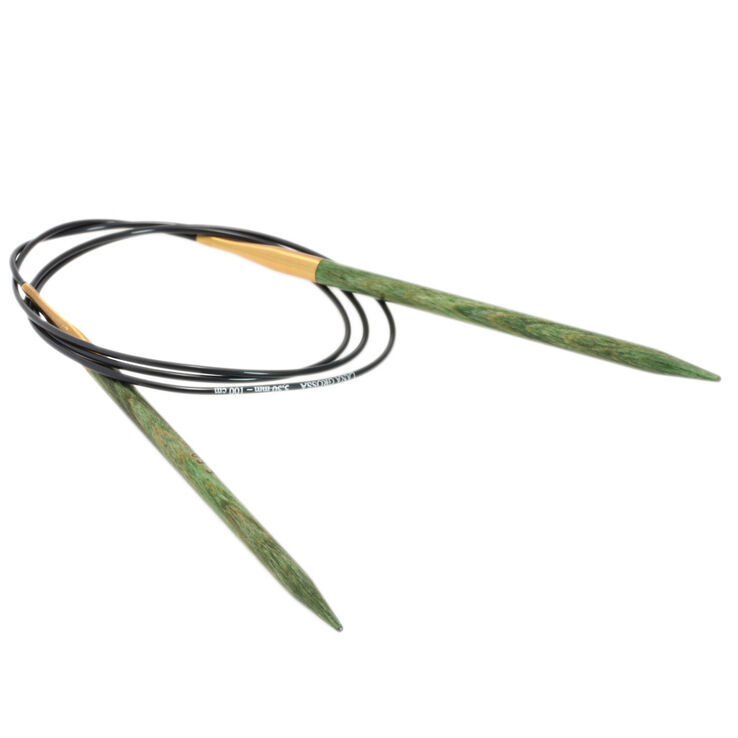 Lana Grossa Rondbreinaalden Designer Hout Signal dikte 5,5/100cm