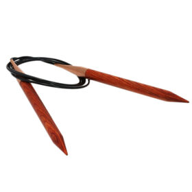 Lana Grossa Rondbreinaalden Designer Hout Signal dikte 10,0/120cm