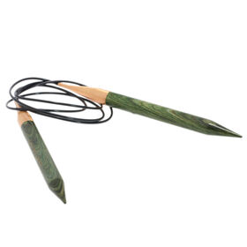 Lana Grossa Rondbreinaalden Designer Hout Signal dikte 12,0/120cm