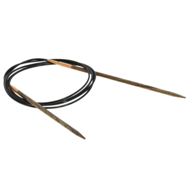 Lana Grossa Rondbreinaalden Designer Hout Signal dikte 3,5/120cm