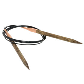 Lana Grossa Rondbreinaalden Designer Hout Signal dikte 7,0/120cm
