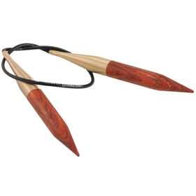Lana Grossa Rondbreinaalden Designer Hout Signal dikte 10,0/40cm