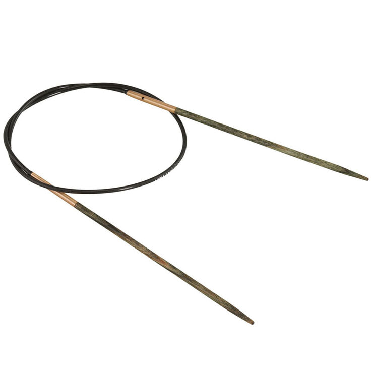 Lana Grossa Rondbreinaalden Designer Hout Signal dikte 2,0/40cm