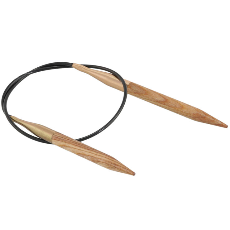 Lana Grossa Rondbreinaalden Designer Hout Signal dikte 6,0/40cm