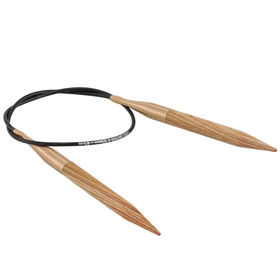 Lana Grossa Rondbreinaalden Designer Hout Signal dikte 6,5/40cm