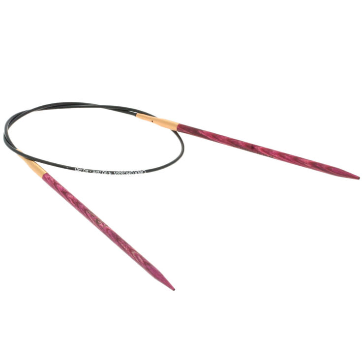 Lana Grossa Rondbreinaalden Designer Hout Signal dikte 4,0/60cm