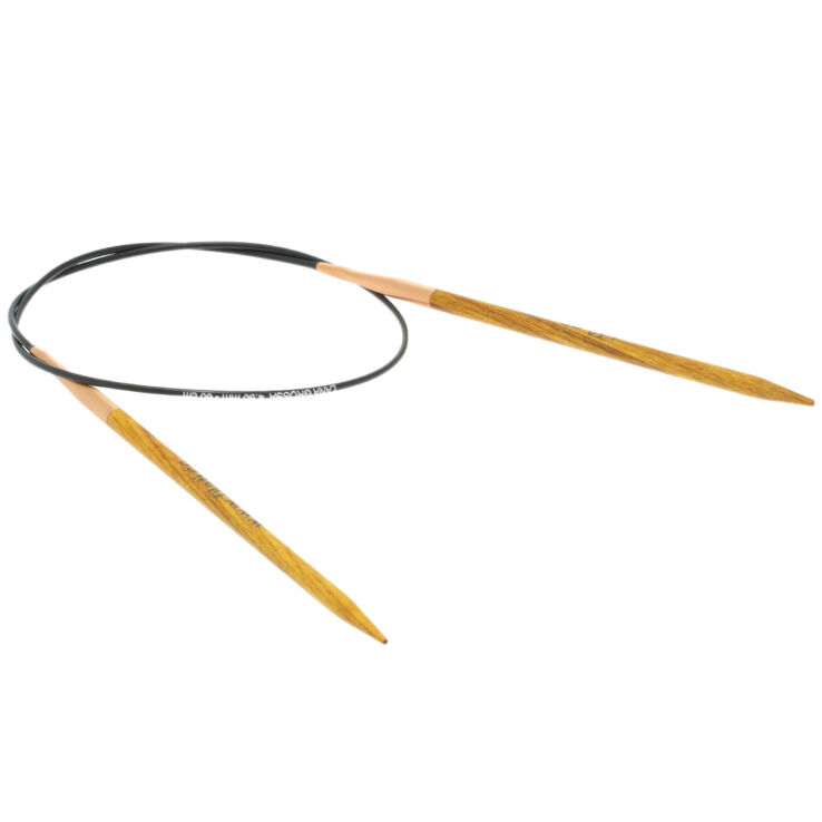Lana Grossa Rondbreinaalden Designer Hout Signal dikte 4,5/60cm