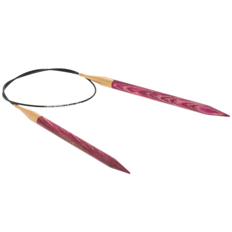 Lana Grossa Rondbreinaalden Designer Hout Signal dikte 8,0/60cm