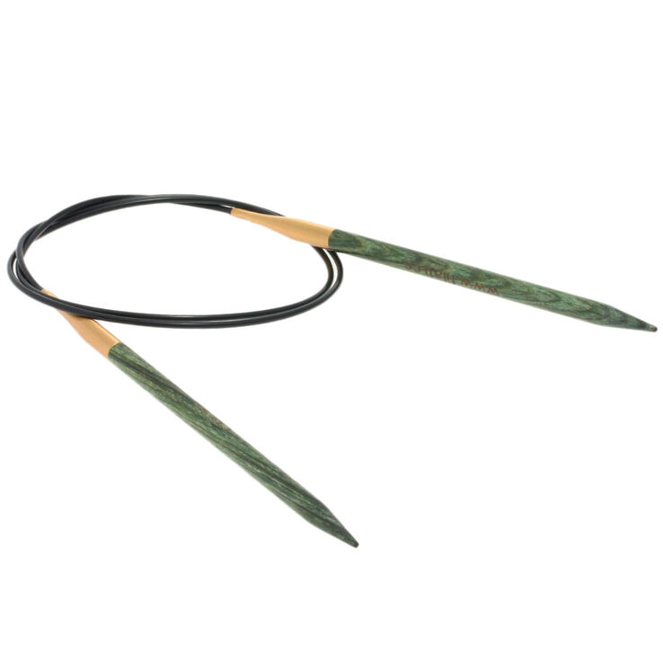 Lana Grossa Rondbreinaalden Designer Hout Signal dikte 5,5/80cm