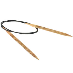 Lana Grossa Rondbreinaalden Designer Hout Signal dikte 6,0/80cm