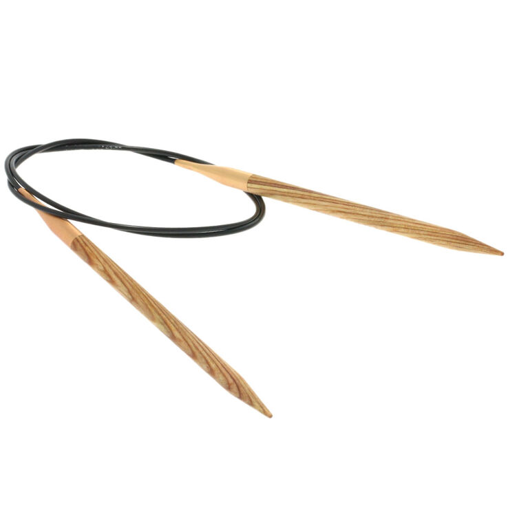 Lana Grossa Rondbreinaalden Designer Hout Signal dikte 6,0/80cm