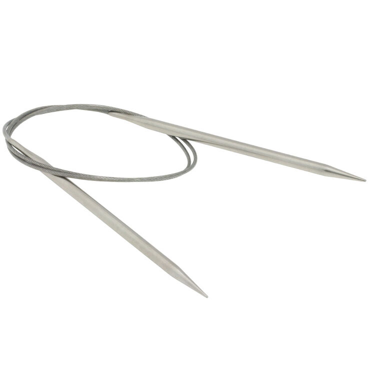 Lana Grossa Rondbreinaalden roestvrij staal dikte 5,0/80cm