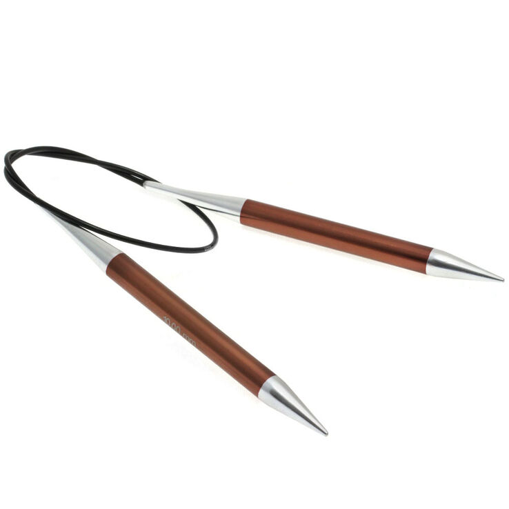 Lana Grossa Rondbreinaalden Aluminium Rainbow dikte10,0/60cm