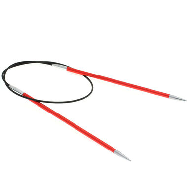 Lana Grossa Rondbreinaalden Aluminium Rainbow dikte 4,0/60cm