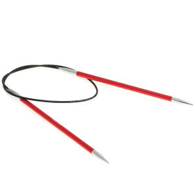 Lana Grossa Rondbreinaalden Aluminium Rainbow dikte 4,5/40cm