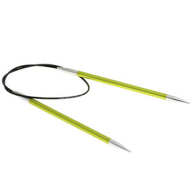 Lana Grossa Rondbreinaalden Aluminium Rainbow dikte 5,5/40cm