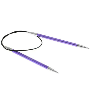 Lana Grossa Rondbreinaalden Aluminium Rainbow dikte 6,0/60cm