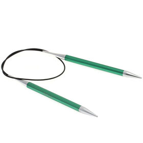 Lana Grossa Rondbreinaalden Aluminium Rainbow dikte 8,0/40cm