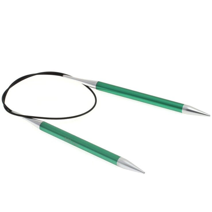 Lana Grossa Rondbreinaalden Aluminium Rainbow dikte 8,0/40cm