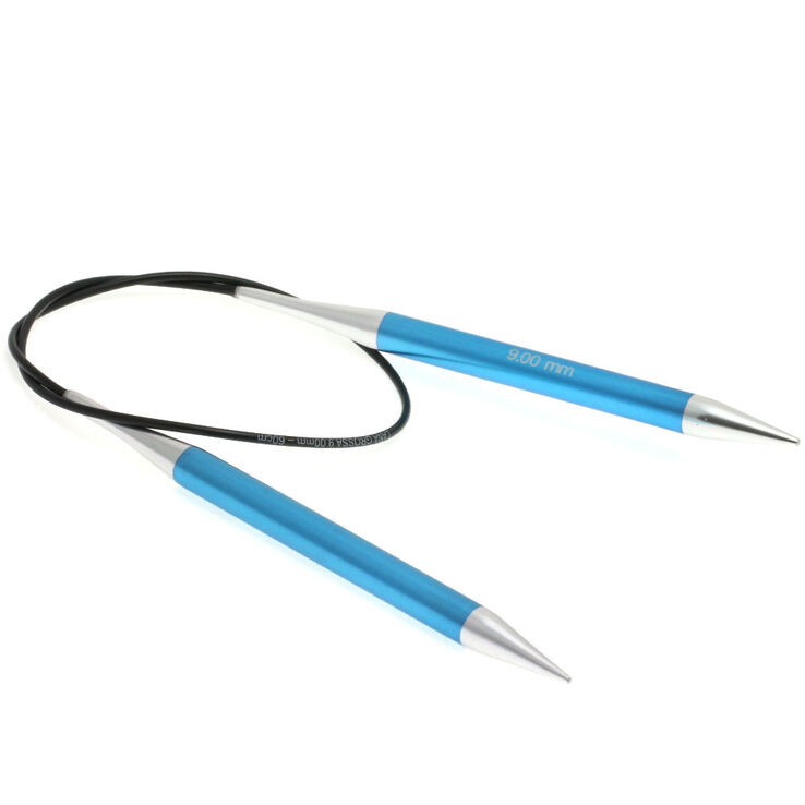 Lana Grossa Rondbreinaalden Aluminium Rainbow dikte 9,0/60cm
