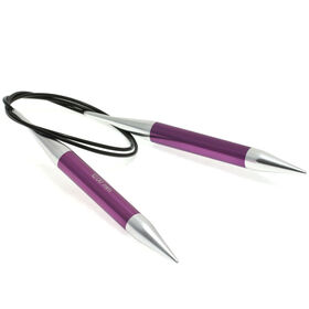 Lana Grossa Rondbreinaalden Aluminium Rainbow dikte 12,0/100cm