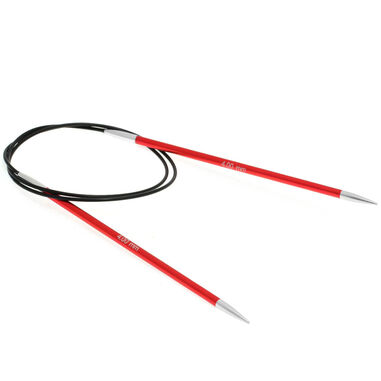 Lana Grossa Rondbreinaalden Aluminium Rainbow dikte 4,0/80cm