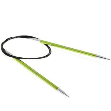 Lana Grossa Rondbreinaalden Aluminium Rainbow dikte 5,0/80cm