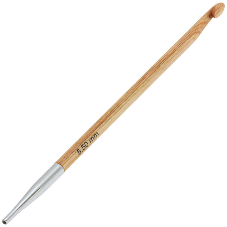 Lana Grossa Tunesische Haaknaald Designer Hout dikte 5,5