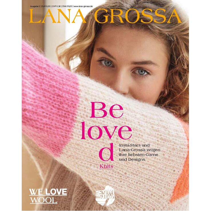 Beloved Knits No. 2 - Tijdschrift (DE) + Breibeschrijvingen (NL) van Lana Grossa
