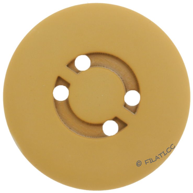 Union Knopf UNION KNOPF 450472/25mm | 40-mosterd