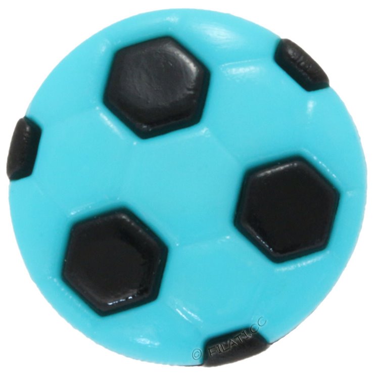 UNION KNOPF 46353/15mm | 04-turkoois blauw