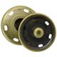 Union Knopf Metalen drukknop 30mm | 851-brass