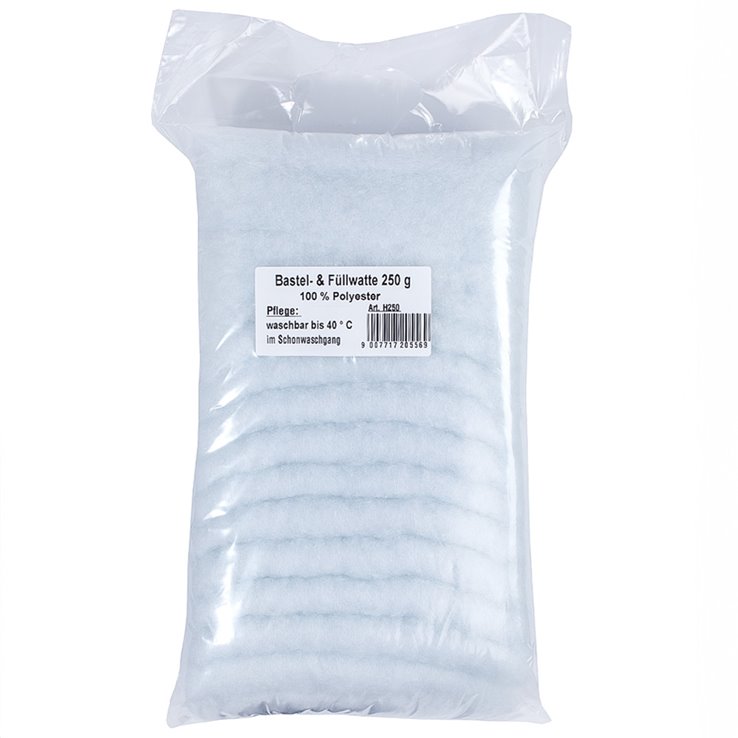 Vulling katoen (craft katoen) 250g | 01-wit