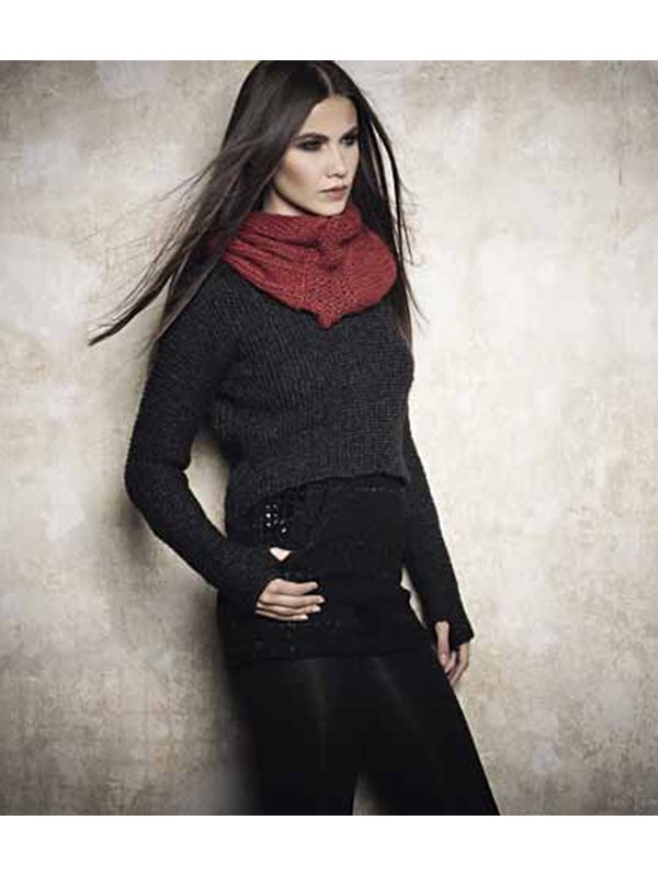 Lana Grossa LOOP MET RIMPELING Silkhair