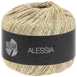 Lana Grossa ALESSIA | 004-goudgeel/licht grijs/grijs bruin