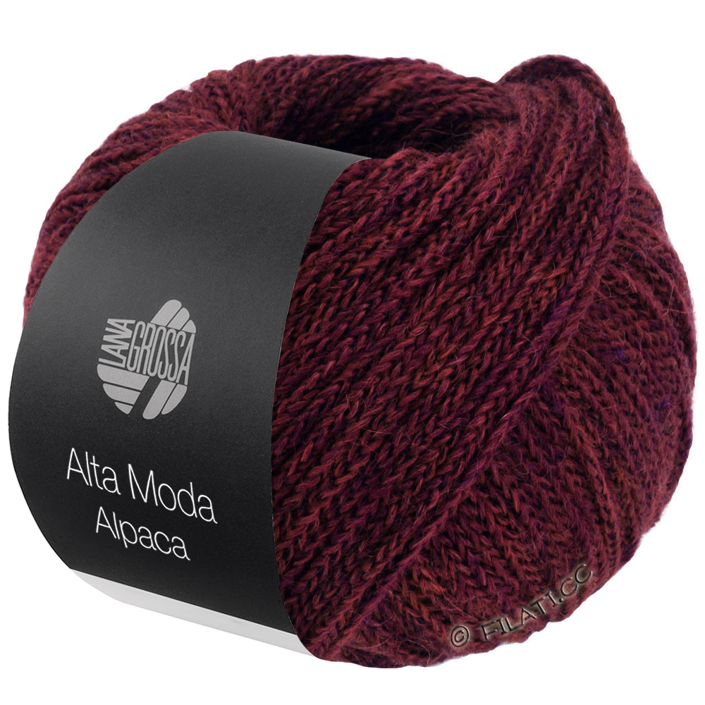 Lana Grossa ALTA MODA ALPACA | 110-zwartrood