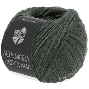 Lana Grossa ALTA MODA COTOLANA | 46-grijs groen