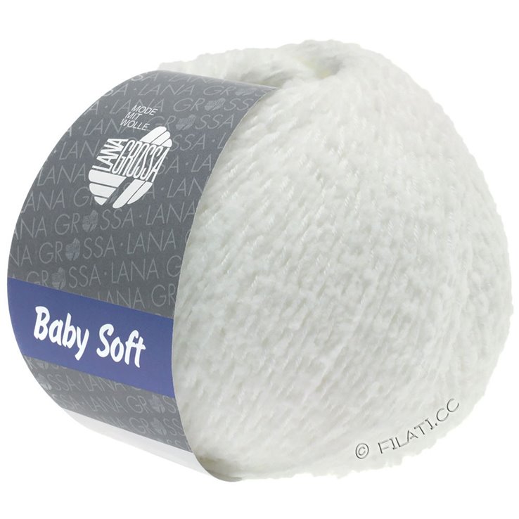 Lana Grossa BABY SOFT | 01-wit