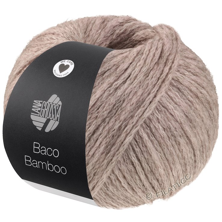 Lana Grossa BACO BAMBOO | 01-grijs roze
