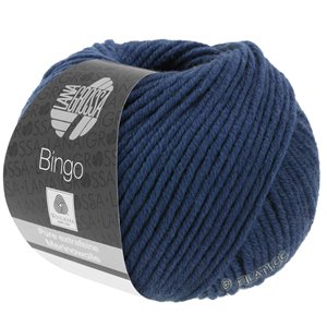 Lana Grossa BINGO  Uni/Melange | 147-donker blauw