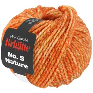 Lana Grossa BRIGITTE NO. 5 Nature | 105-oranje/karamel mêleerd