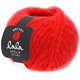 Lana Grossa BRUSHY Uni/Print (lala BERLIN) | 018-rood