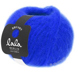 Lana Grossa BRUSHY Uni/Print (lala BERLIN) | 021-blauw