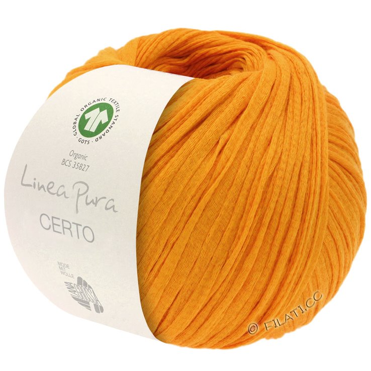 Lana Grossa CERTO (Linea Pura) | 01-oranje