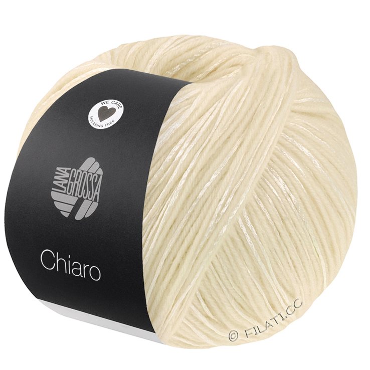 Lana Grossa CHIARO | 01-ruwe witte
