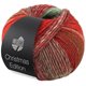 Lana Grossa CHRISTMAS EDITION BIG LUREX | 203-grijs rood/rood/ecru/zwartrood/Wit rood/oranje/donker groen/witgroen/donker grijs/donker rood gestreept