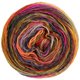 Lana Grossa COLORISSIMO | 21-felroze/bordeaux/lichtgeel/kaki/oranje/violet/aubergine